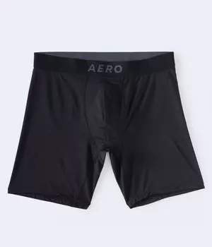 Твердые боксеры из прочного трикотажа шириной 6,5 дюйма Aeropostale, черный