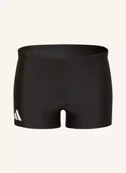 Твердые боксеры-плавки Adidas, черный