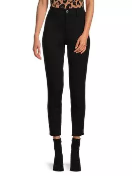 Твердые брюки Calvin Klein, черный