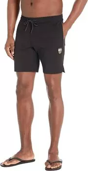 Твердые наборы трусов Ecolastic 17,5 дюймов VISSLA, черный