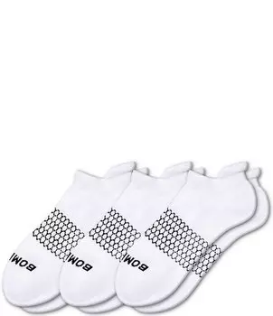 Твердые носки Bombas до щиколотки, 3 шт., белый