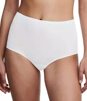 Твердые трусики Chantelle Soft Stretch с высокой талией, белый