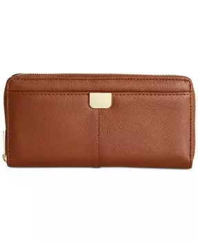 Твердый кошелек Angii на молнии On 34Th, розовый