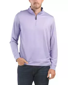 Твердый пуловер с воротником на молнии Tailorbyrd, цвет Orchid