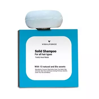 Твердый шампунь No-Bottle Champ Slido Vidal Force, 85 гр