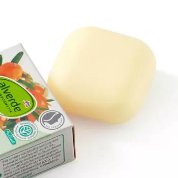 Твердый уход за руками с ароматом облепихи 25г. alverde NATURKOSMETIK