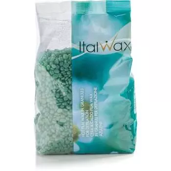 Твердый воск в гранулах для бесполосной депиляции, низкая температура, 500 грамм ItalWax Azulen Film Wax -