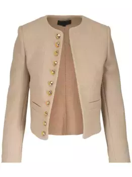 Твидовая куртка Nili Lotan, нейтральный