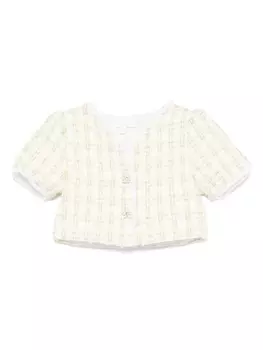 Твидовая куртка Patachou, желтый