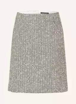 Твидовая юбка Luisa Cerano, черный