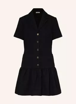 Твидовое платье Sandro, черный