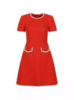Твидовое платье Valentino