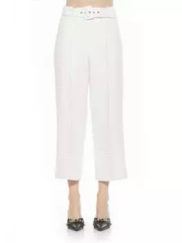 Твидовые брюки Caden ALEXIA ADMOR, слоновая кость