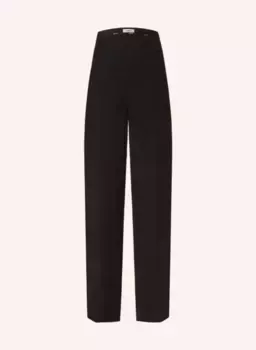 Твидовые брюки Sandro, черный