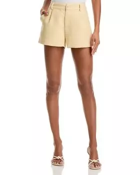 Твидовые шорты - эксклюзив AQUA, желтый