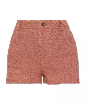 Твидовые шорты Iro, розовый