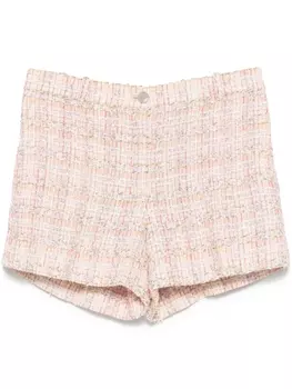 Твидовые шорты Versace, нейтральный цвет