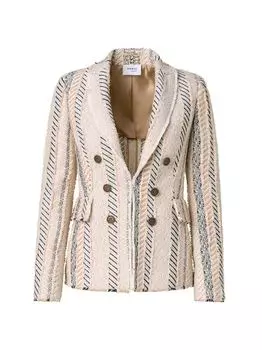 твидовый блейзер Akris punto, бежевый