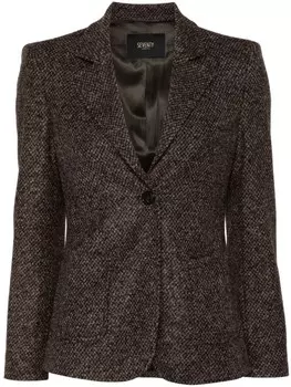 Твидовый блейзер Seventy, коричневый