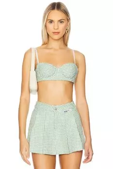 Твидовый бюстгальтер Gcds, light green
