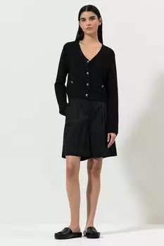 Твидовый кардиган LUISA CERANO, цвет deep black