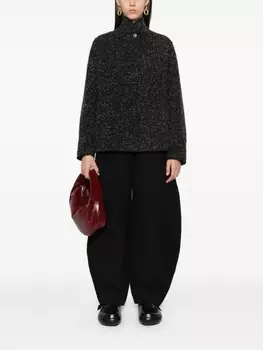 Твидовый пиджак Boboutic, черный