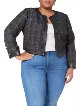 Твидовый пиджак Джессики Pari Passu, черный