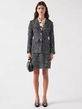 Твидовый пиджак finch L.K.Bennett, цвет Indigo