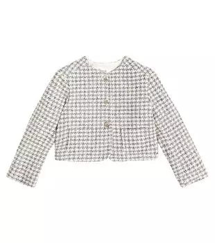 Твидовый пиджак tabitha Bonpoint, синий