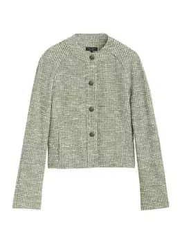 Твидовый жакет Мариса Rag & Bone, зеленый