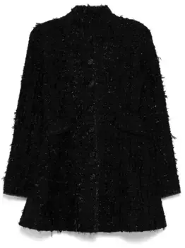 Твидовый жакет Sense of Ink Collection SHIATZY CHEN, черный