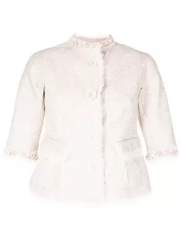 Твидовый жакет SHIATZY CHEN, розовый