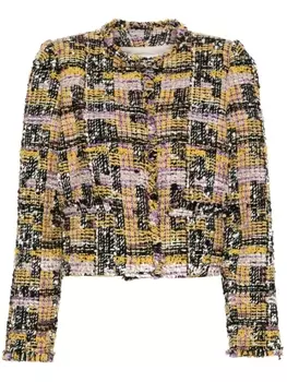 Твидовый жакет Zingya ISABEL MARANT, фиолетовый