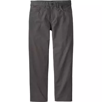 Твилловые дорожные брюки с пятью карманами Patagonia, серый