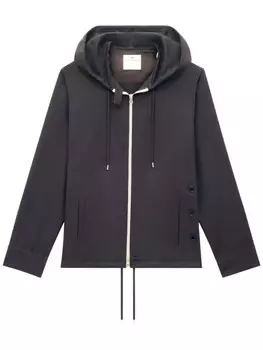 Твиловая куртка Courrges на молнии, черный