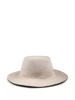 Твиловая панама Fendi Kids, нейтральный