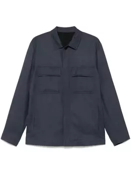 Твиловая рубашка Lardini, синий