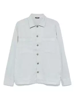 Твиловая рубашка Peserico, синий