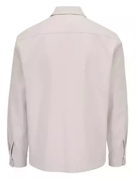 Твиловая рубашка Vince, бежевый