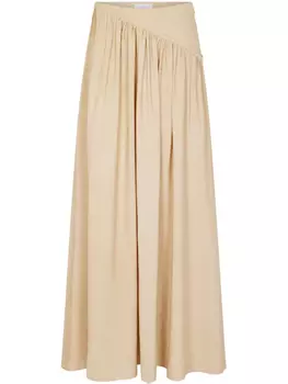 Твиловая юбка макси Rabanne, нейтральный