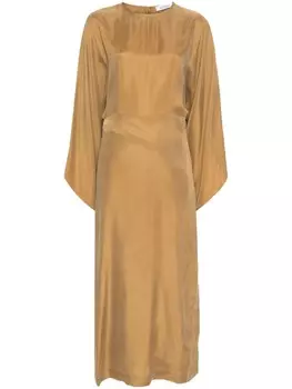 Твиловое платье макси Dreana Rodebjer, нейтральный цвет