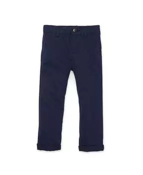 Твиловые брюки чинос для маленьких мальчиков Hope & Henry, синий