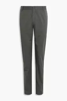 Твиловые брюки чинос из смесового хлопка SUNSPEL, угольный