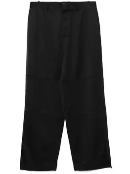 Твиловые брюки Jil Sander, черный