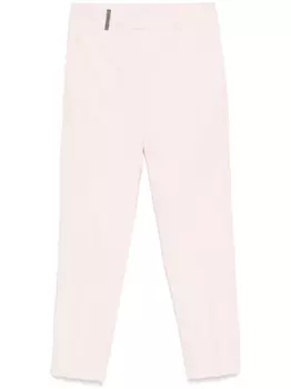 Твиловые брюки Peserico, розовый