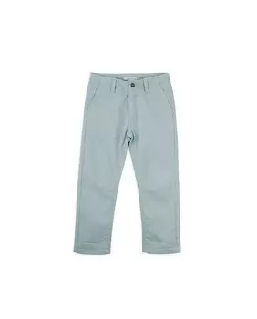 Твиловые чиносы для мальчика с регулируемой талией Knot, зеленый