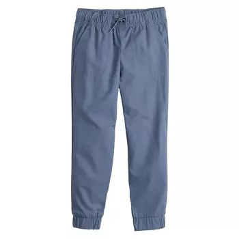 Твиловые джоггеры без шнурков Jumping Beans для мальчиков 4–12 лет в цвете обычный, тонкий и хаски, цвет Light Gray