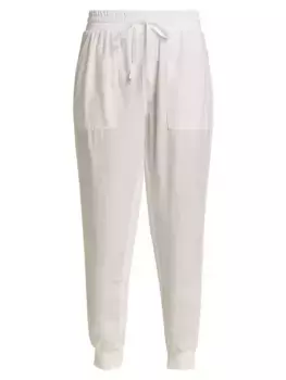 Твиловые джоггеры Lakeside Splendid, белый