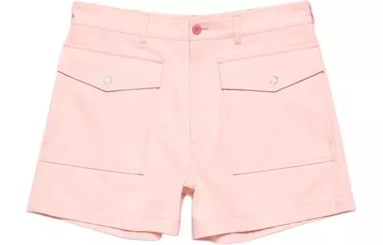 Твиловые шорты Acne Studios, розовый