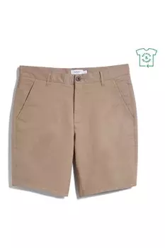 Твиловые шорты чинос с узором «ястреб» Farah, бежевый